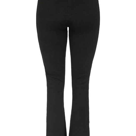 Amanda Cashmere bukse med sleng – Sort