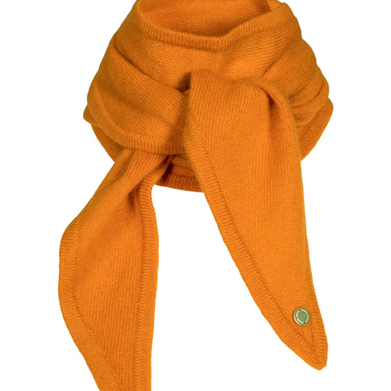 Ayla cashmere skjerf – Brent orange