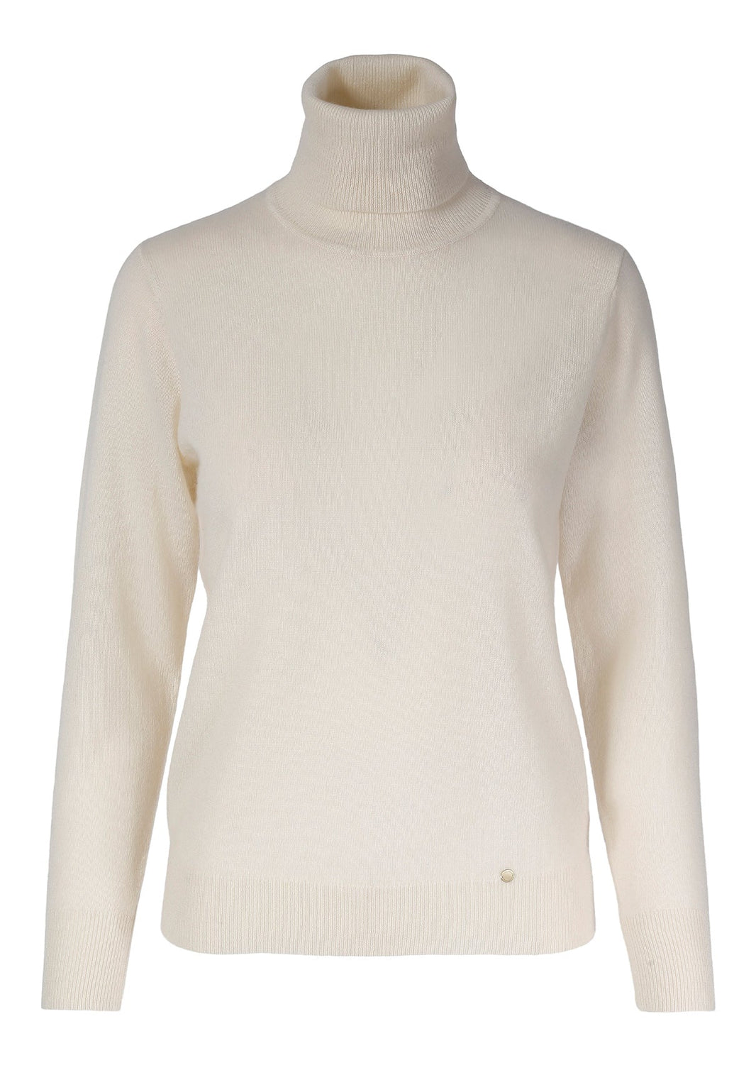 Cassie cashmere genser med høy hals, Off White