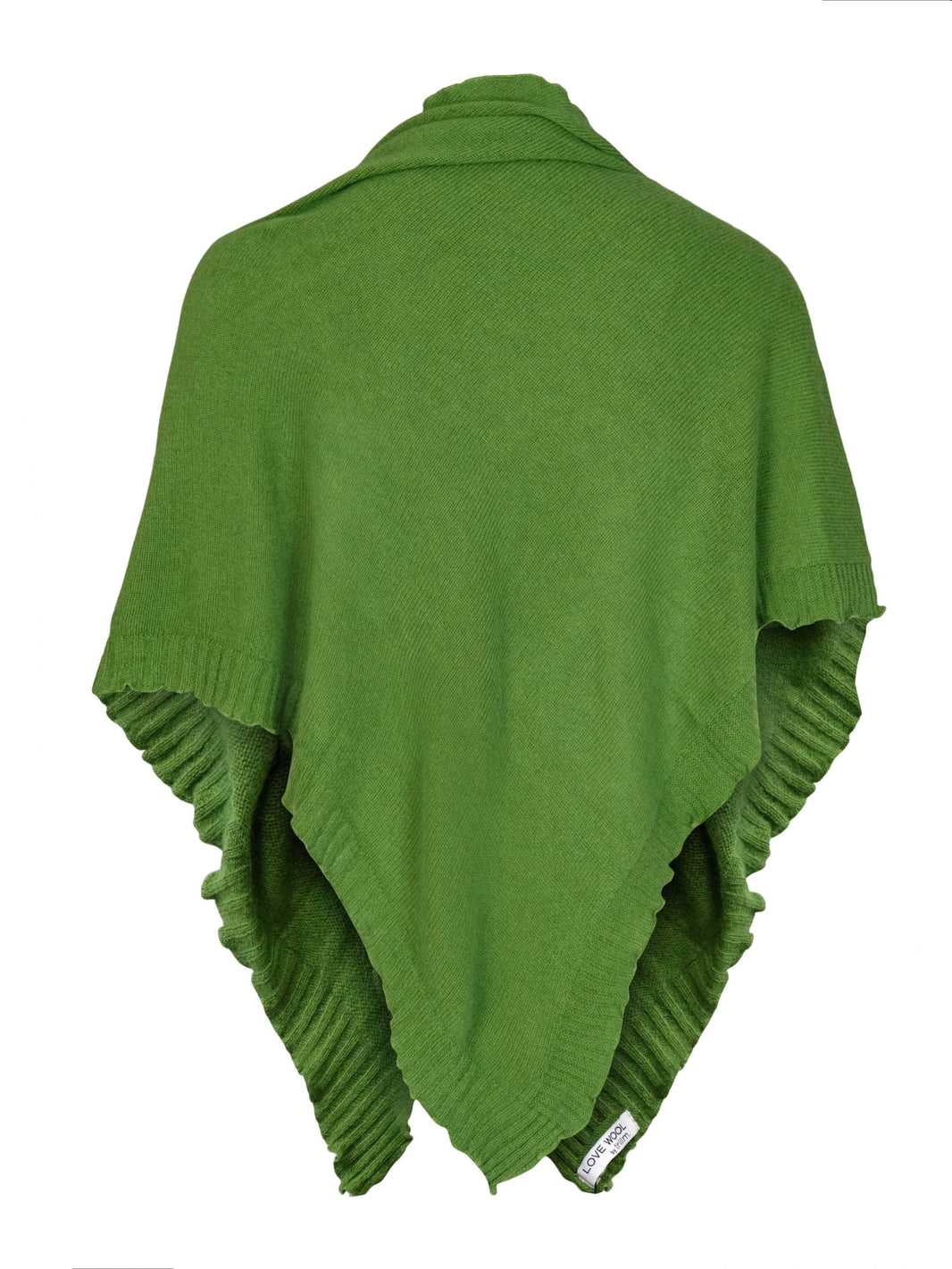 Palma cashmere trekant skjerf, Grønn