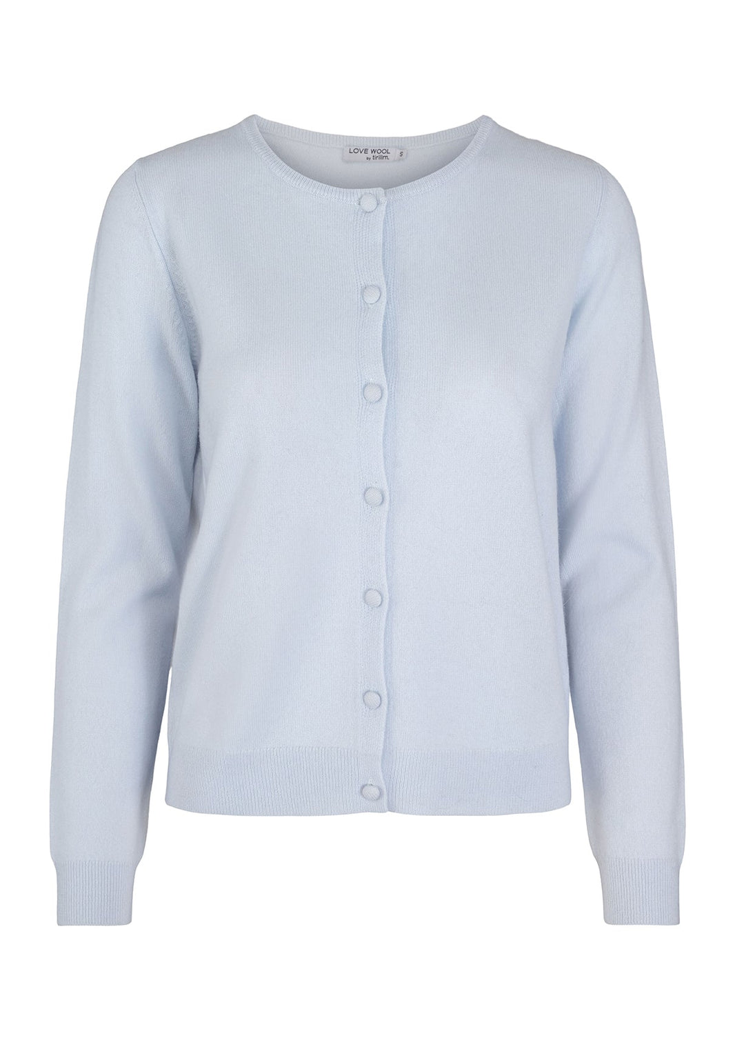 Emilie cashmere cardigan, Lysblå