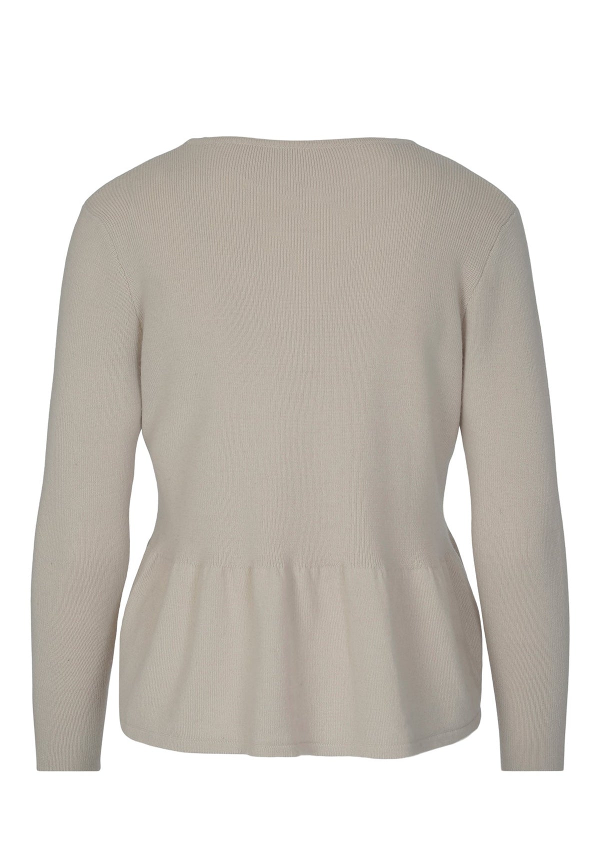 Mie merinoull genser – Beige