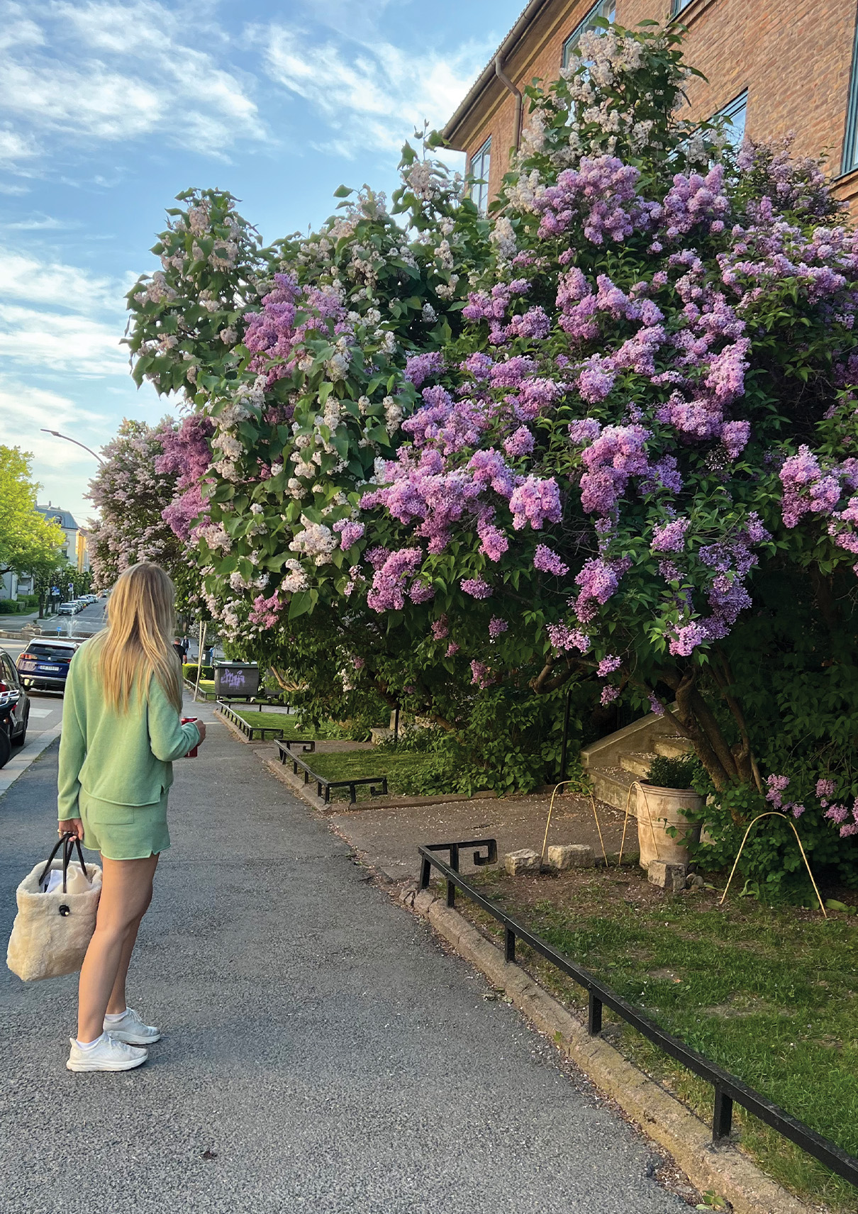 Nadine og Nina grønn
