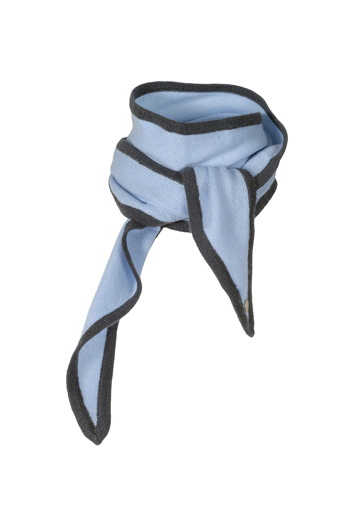 Ayla lyseblå m gråkant