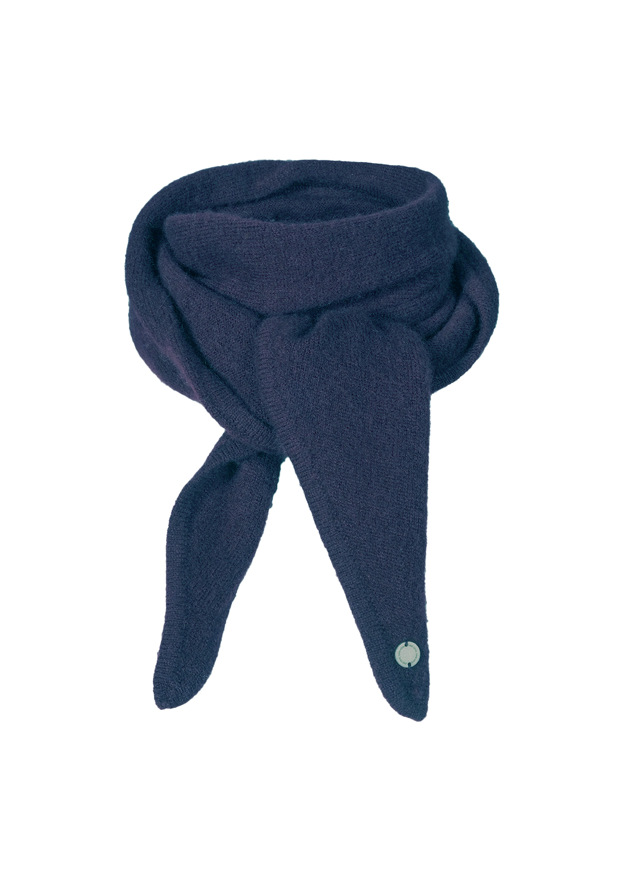 Ayla marineblå ensfarget