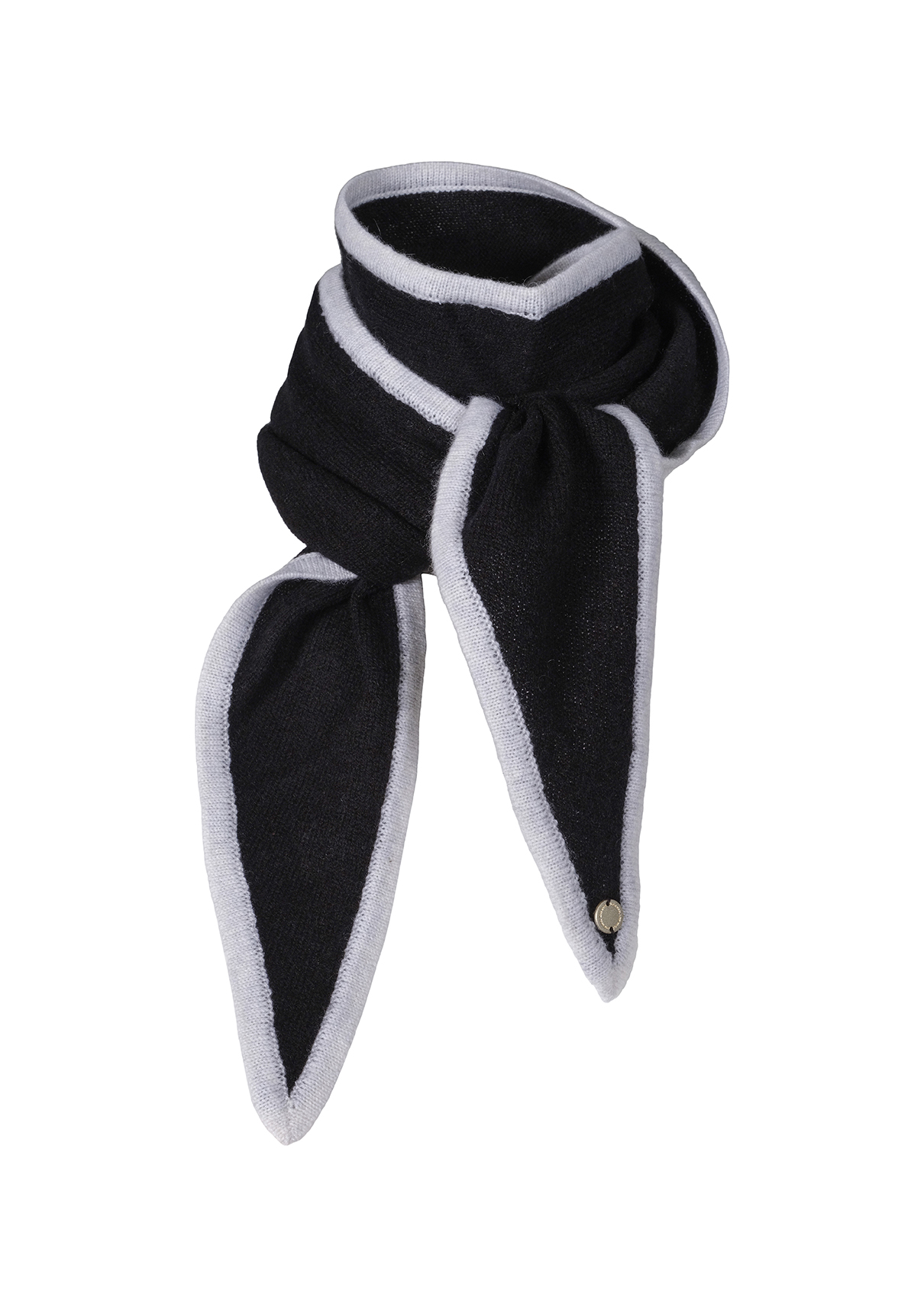 Ayla sort m off white kant