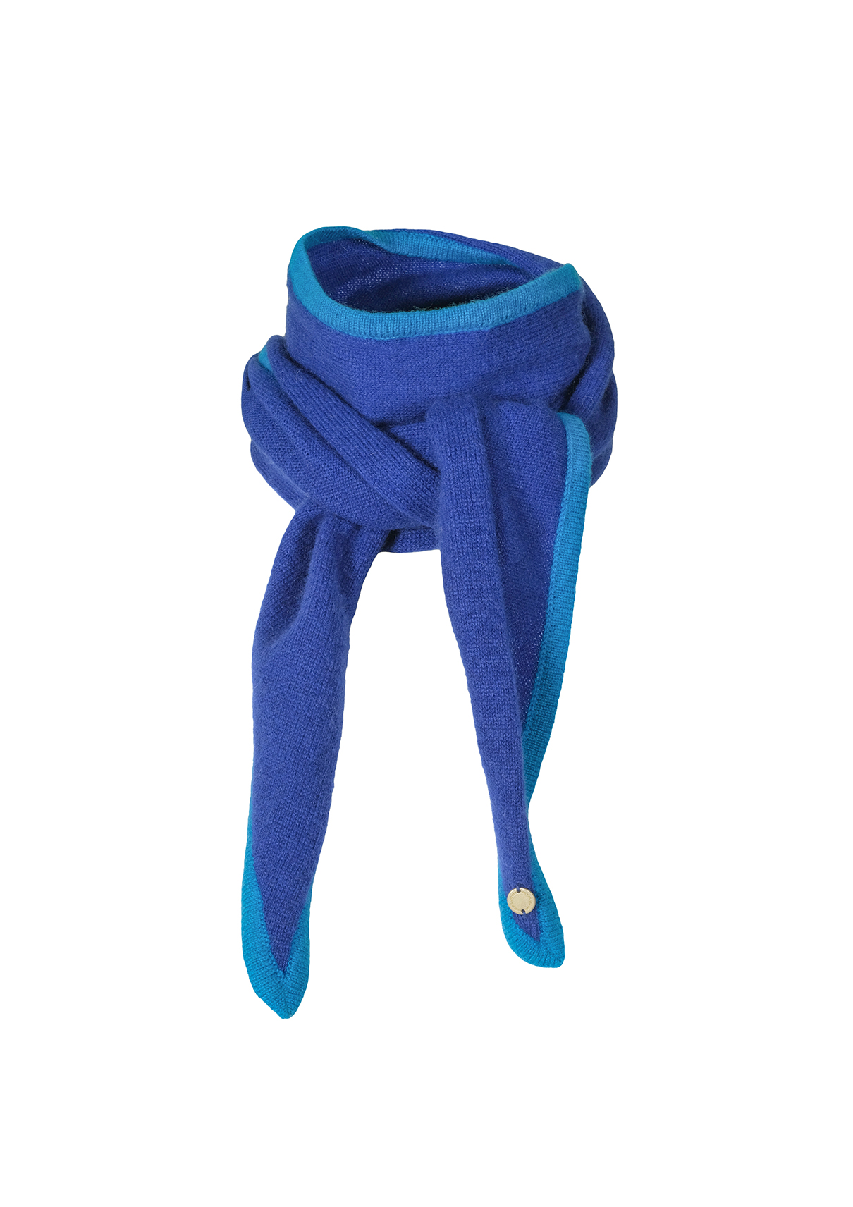 Ayla sterk blå m turkis kant