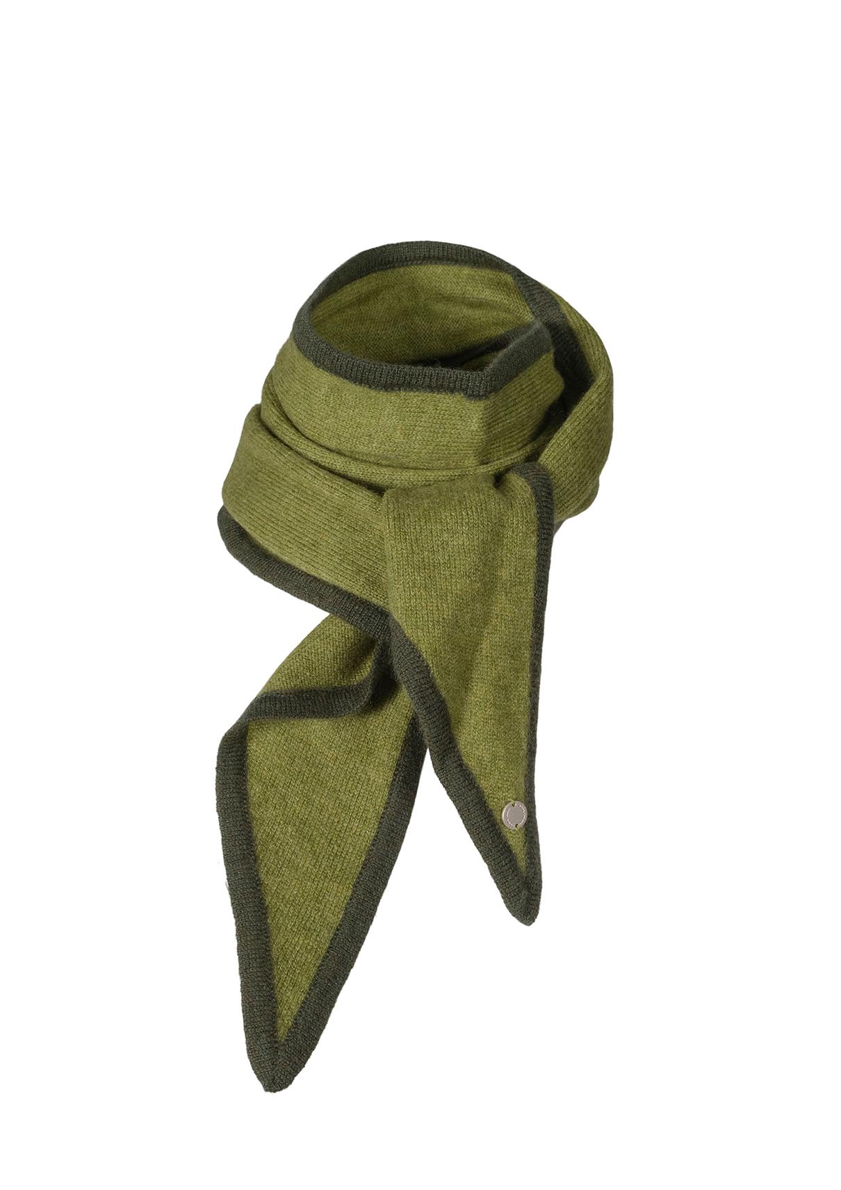 Ayla Mosegrøn m oliven kant