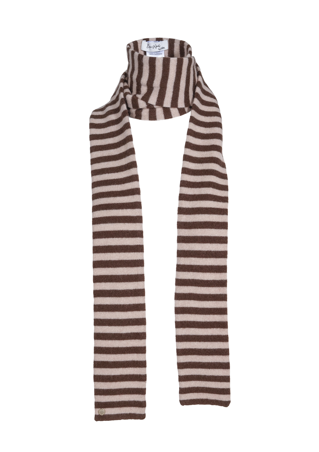 Pippi brune og beige striper