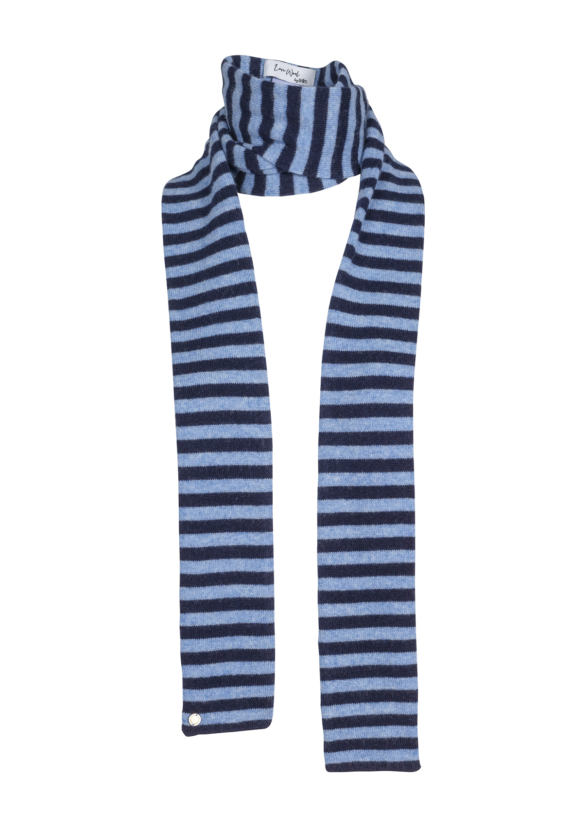 Pippi marine og denimblå striper